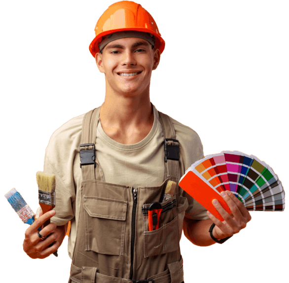 Painter with tools